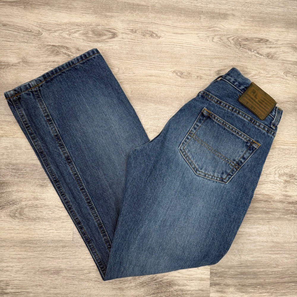 Ralph Lauren Vintage Style WEEKENDER Jeans Mens 6x31‎ Blue Denim Casual Pants